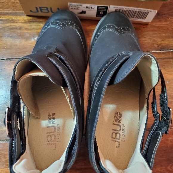 JBU Brava Encore ankle boots black size 6 - Picture 6 of 6